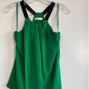 Milly Emerald Green Tank Top Size 4 NWT